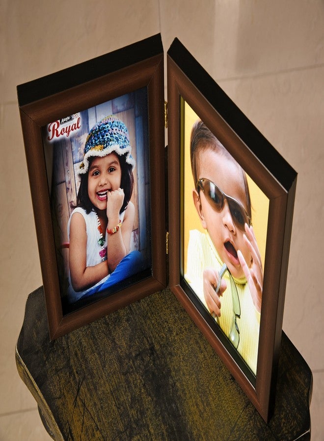 AJANTA ROYAL إطار صور أجانتا رويال للزوجين: A-25B (4x6) (بني) - Image 3